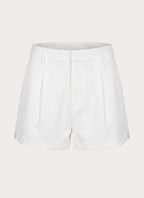 Asher Suiting Shorts - White