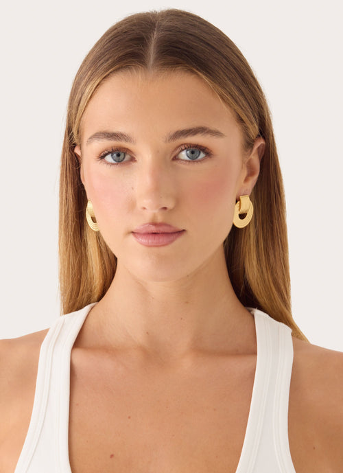 Azure Coast Earrings - Gold