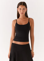 Blondie Tank Top - Black