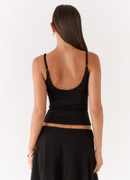 Blondie Tank Top - Black