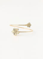 Blooming Love Arm Cuff - Gold