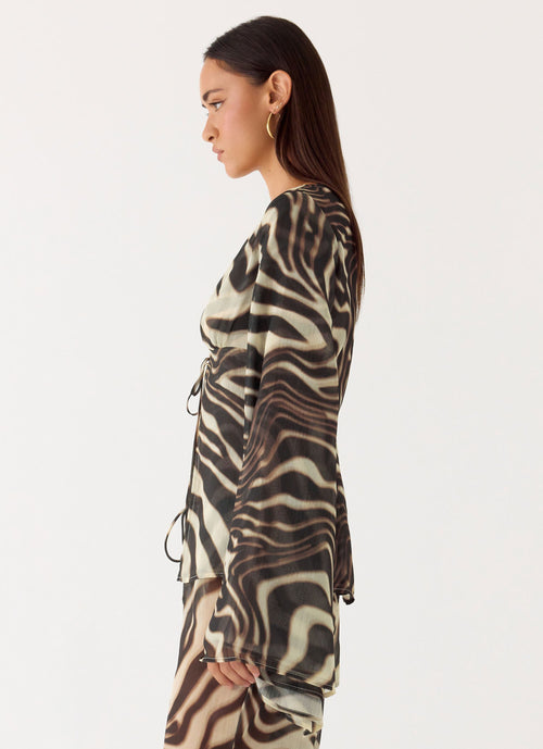 Chaty Top - Zebra