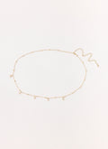 Crystal Haze Belly Chain - Gold