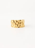 Daisy Drift Bangle - Gold
