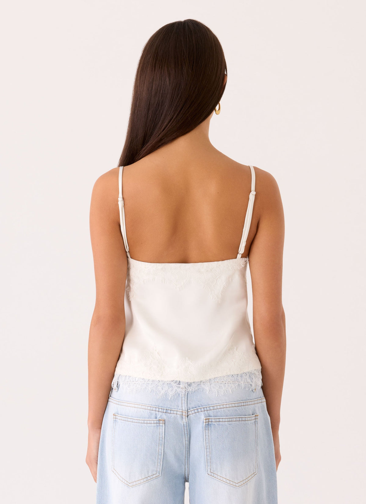 Ellora Cami Top - Ivory