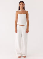 Emilia Pant - White