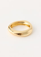 Faded Bloom Bangle - Gold