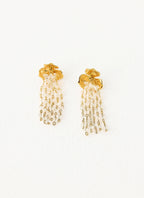 Golden Bloom Earrings - Gold