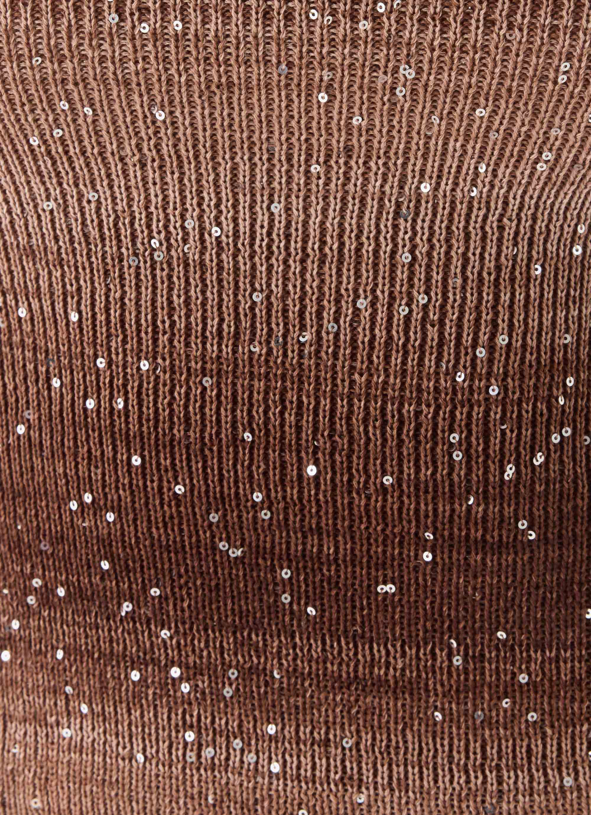 Helia Knit Top - Chocolate Ombre