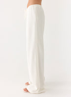 Henry Low Rise Pant - Ivory
