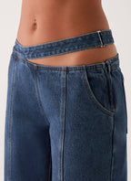 Hugh Denim Jeans - Dark Indigo