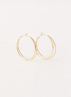 Isabetta Hoop Earrings - Gold