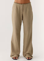 Josephina Pant - Sand Brown