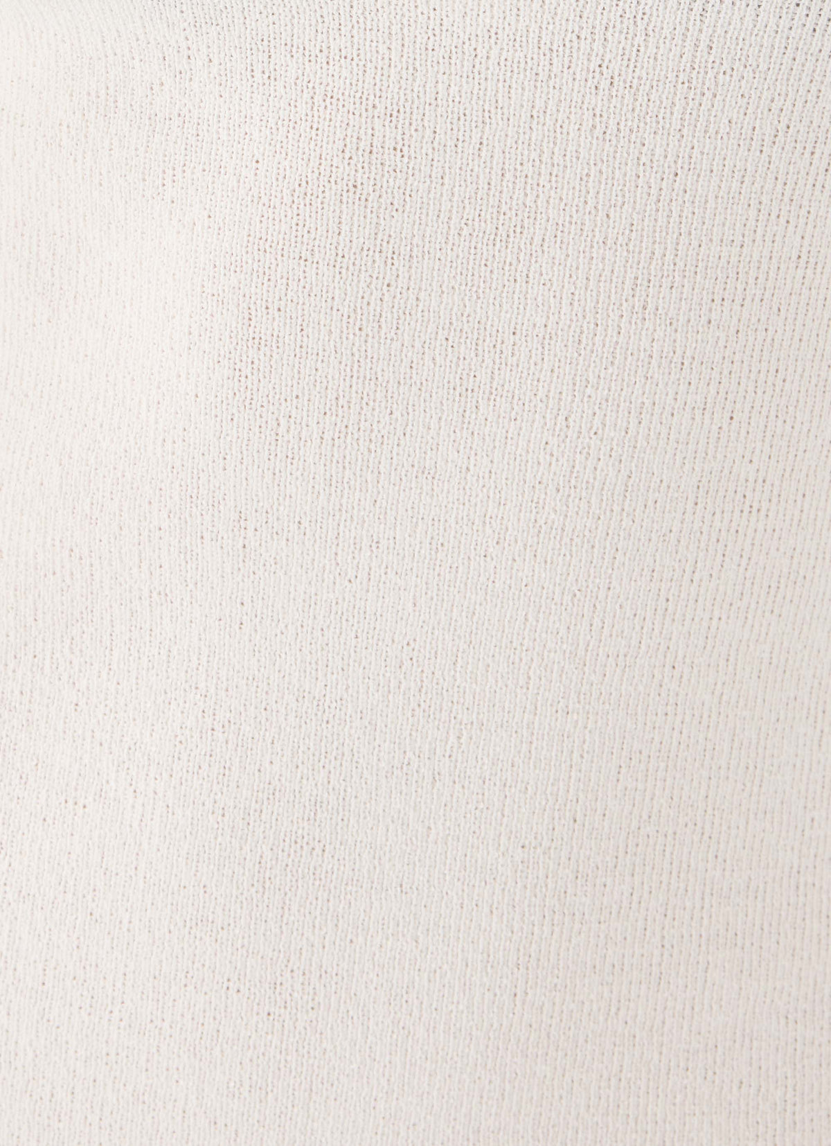 Levara Knit Low Back Mini Dress - White