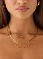 Love Veil Necklace - Gold