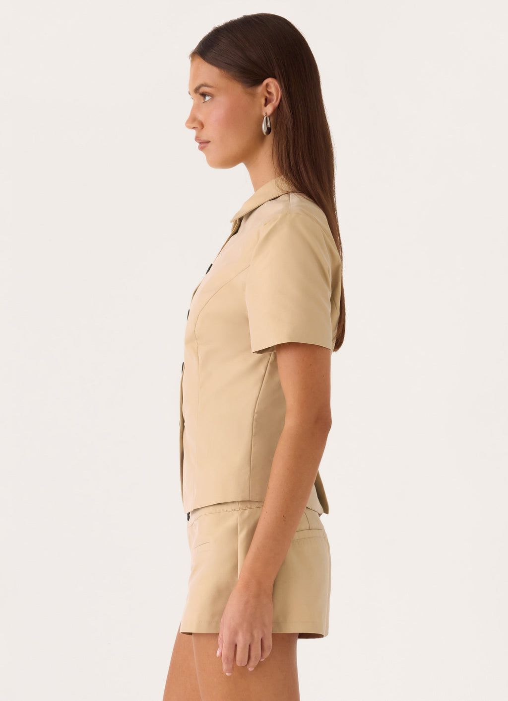Minna Trench Top - Camel