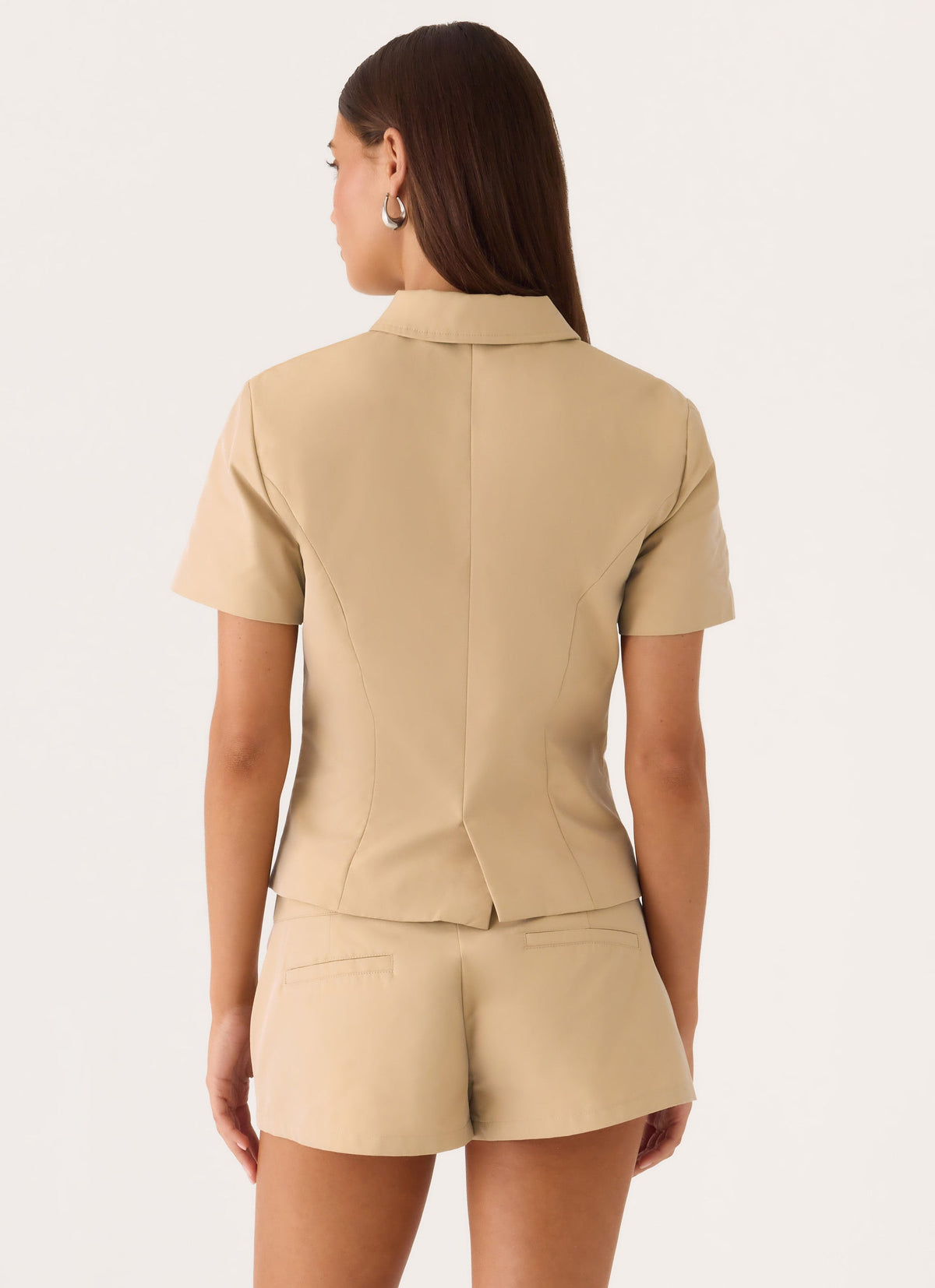 Minna Trench Top - Camel