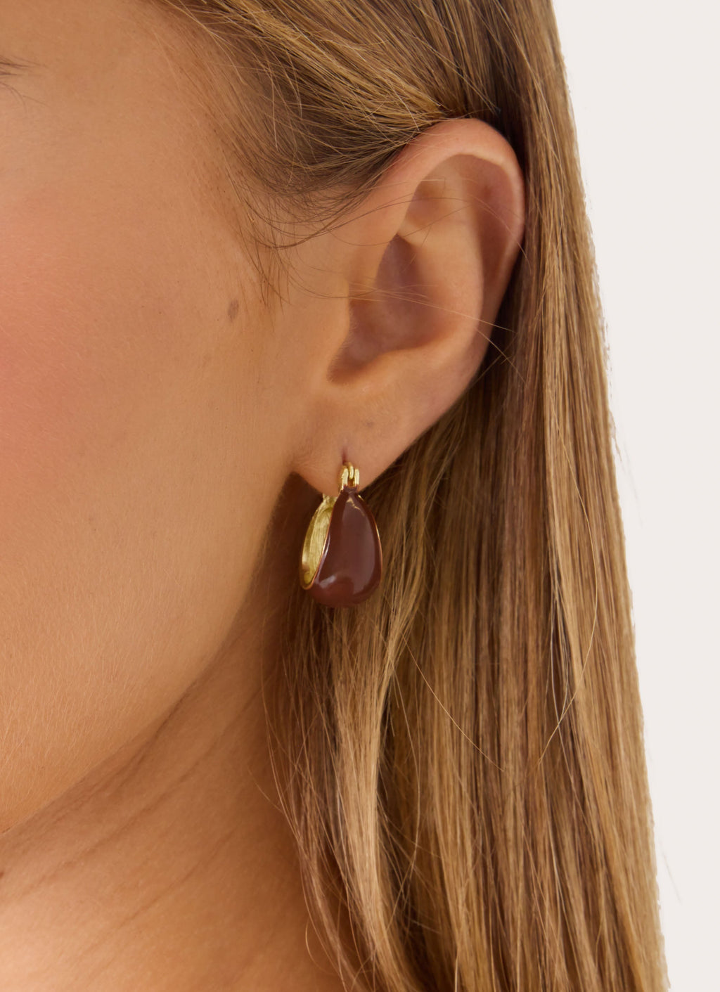 Mocha Dream  Earrings - Brown