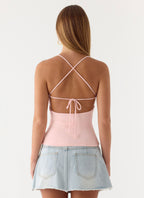 Neverland Top - Baby Pink