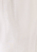 Norene Linen Wide Leg Pant - White