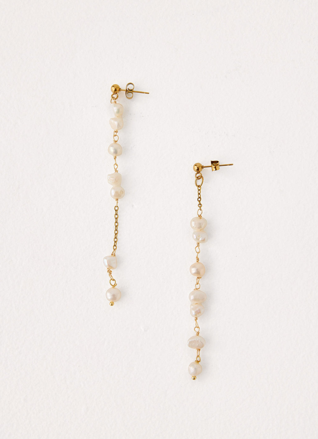 Pearla Earrings - Gold/Pearl