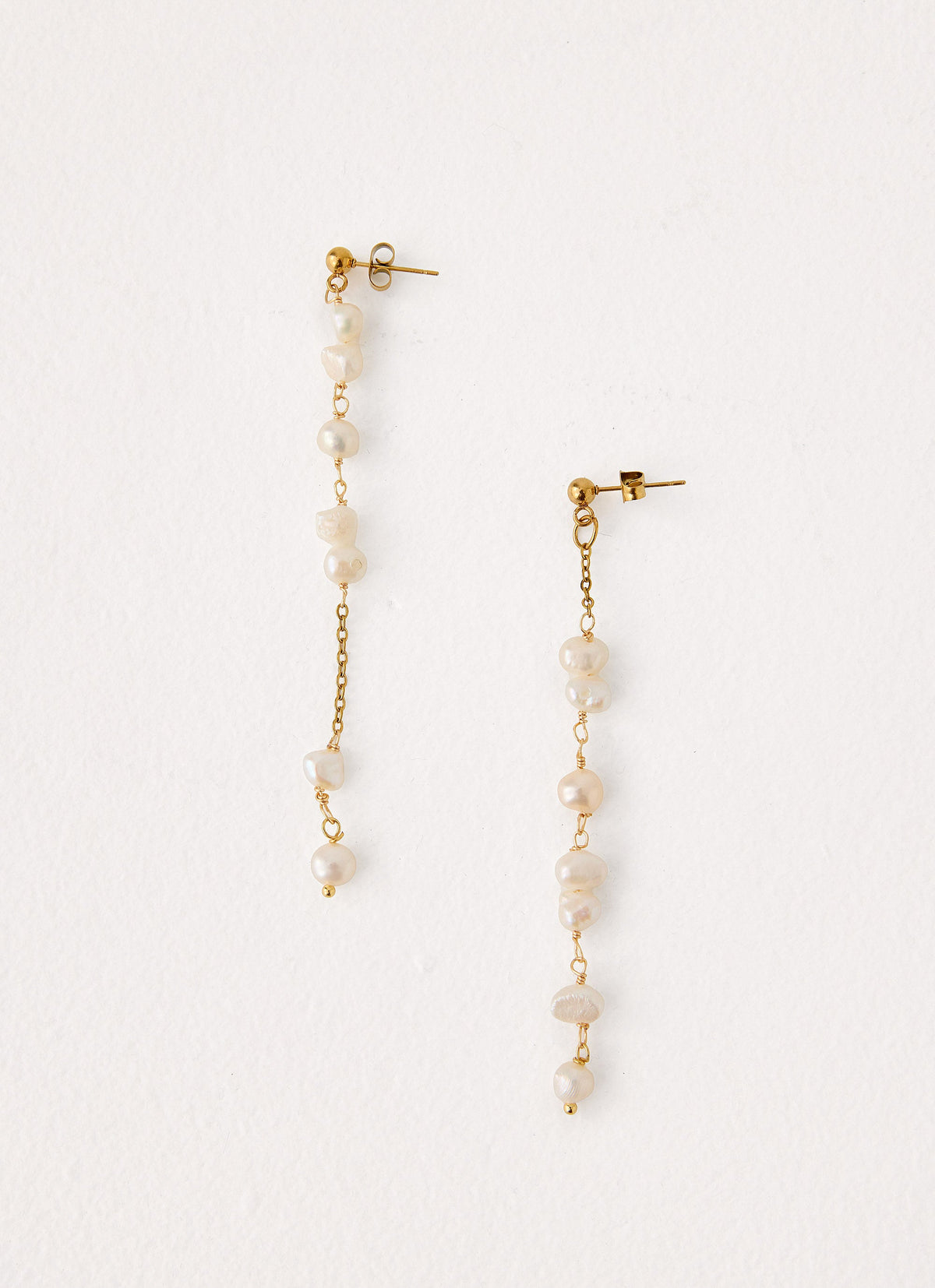 Pearla Earrings - Gold/Pearl