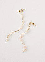 Pearla Earrings - Gold/Pearl