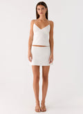 Sangria Top - White