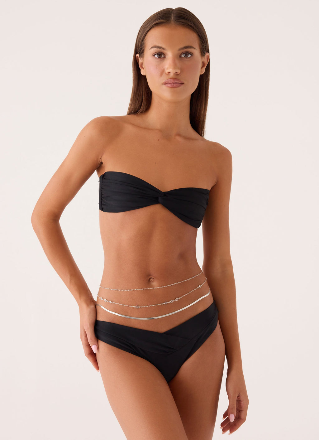 Scene Stealer Belly Chain - Silver