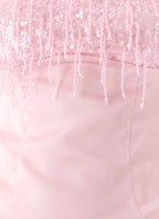 Siren Beaded Sequin Top - Pink