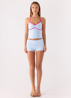 Solaryn Halter Top - Blue