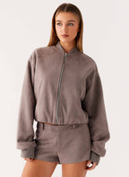 Thats Chill Mini Shorts - Grey