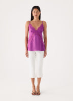 Winona Night Cami Top - Purple