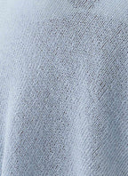Yas Knit Cape - Blue